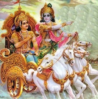 Krishna-Arjuna-Mahabharata | God Krishna